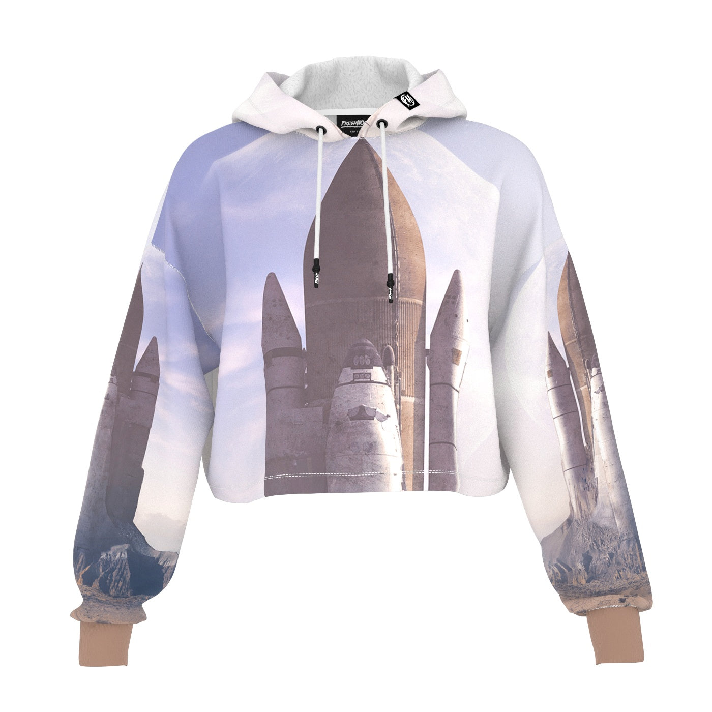 Future Cropped Hoodie