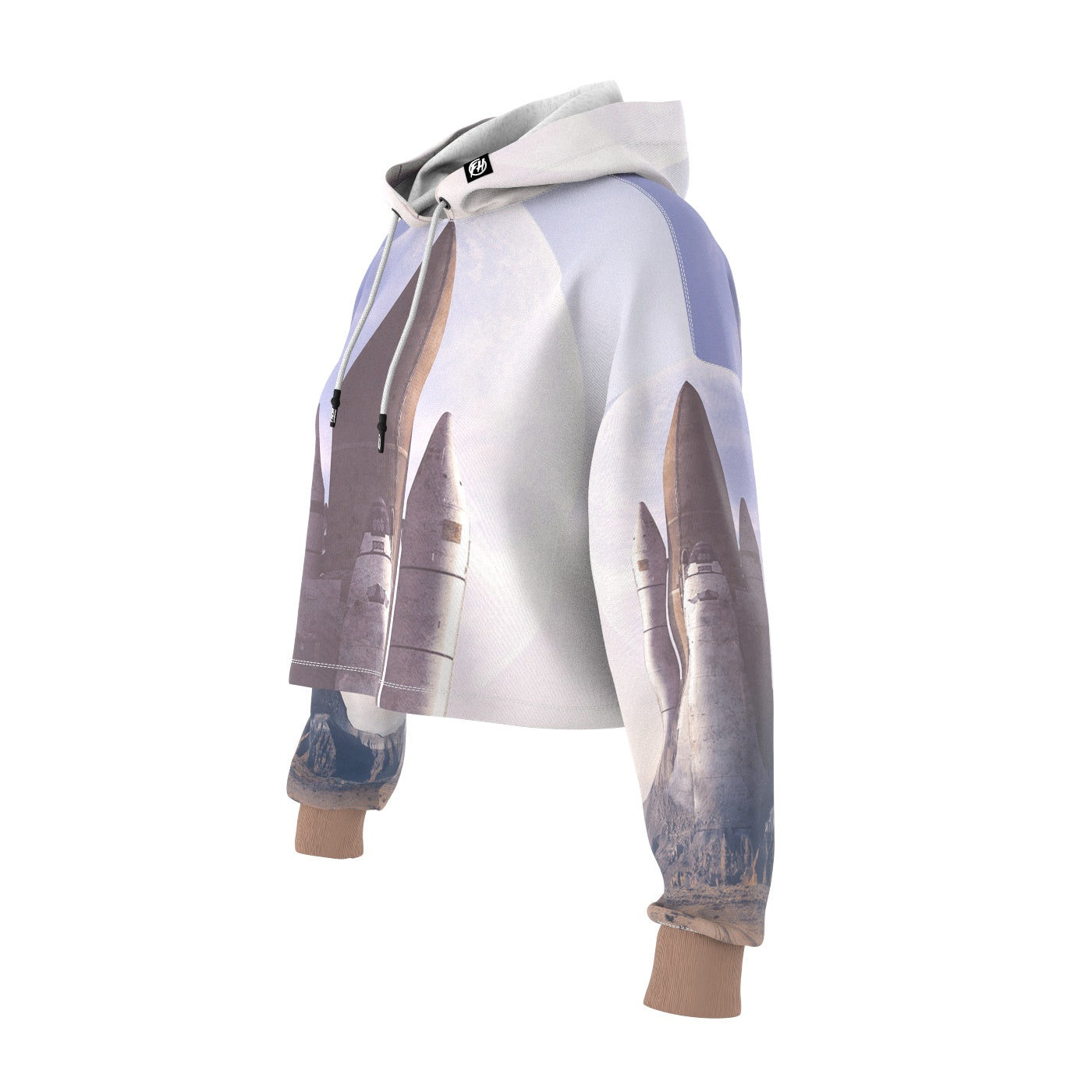 Future Cropped Hoodie