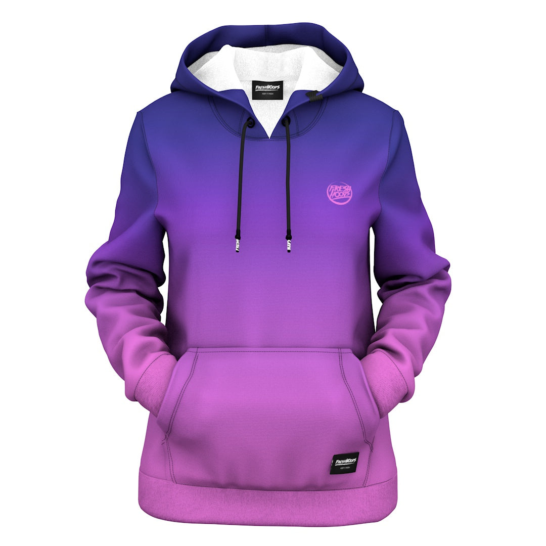 Black and best sale purple hoodie women's