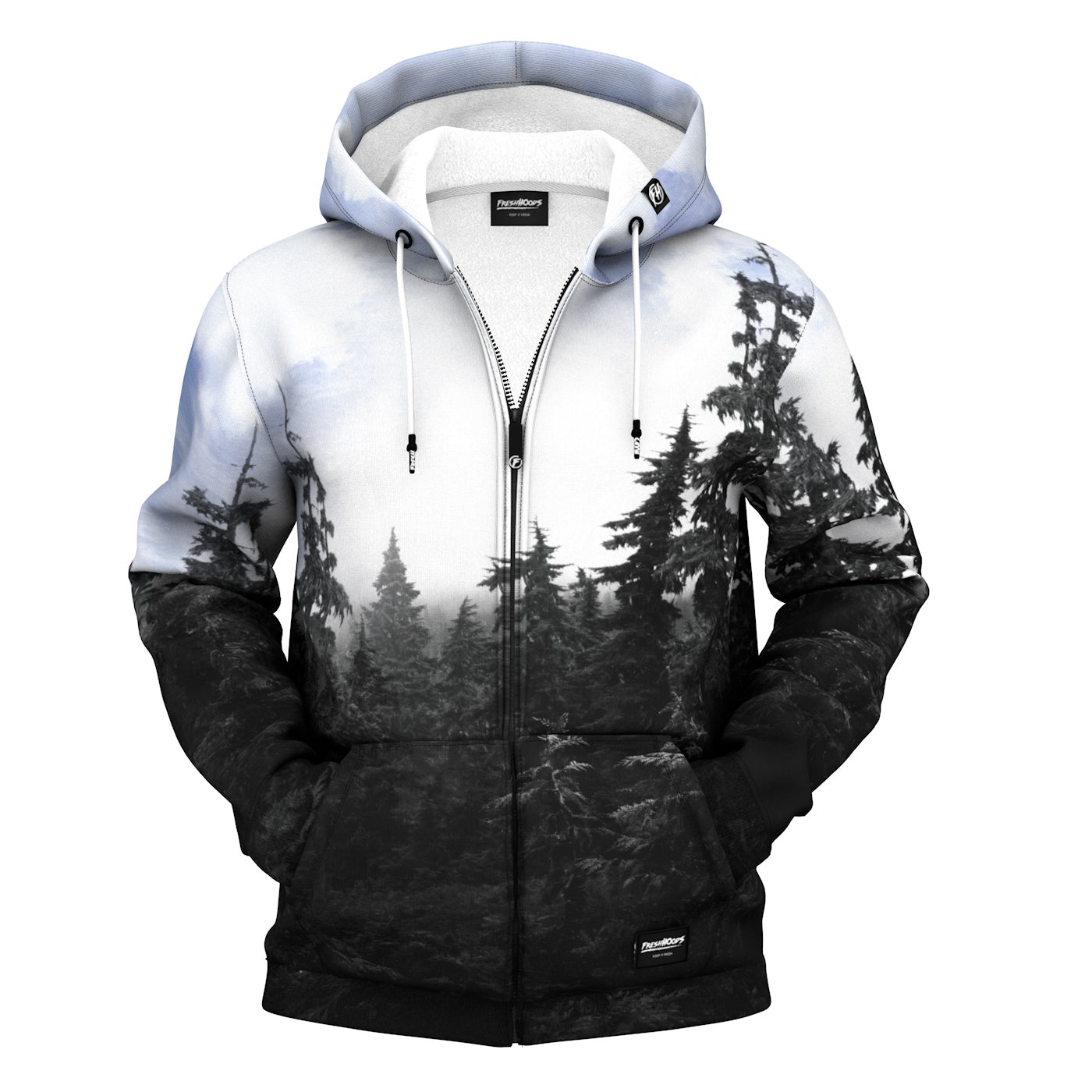 In The Forest Zip Up Hoodie