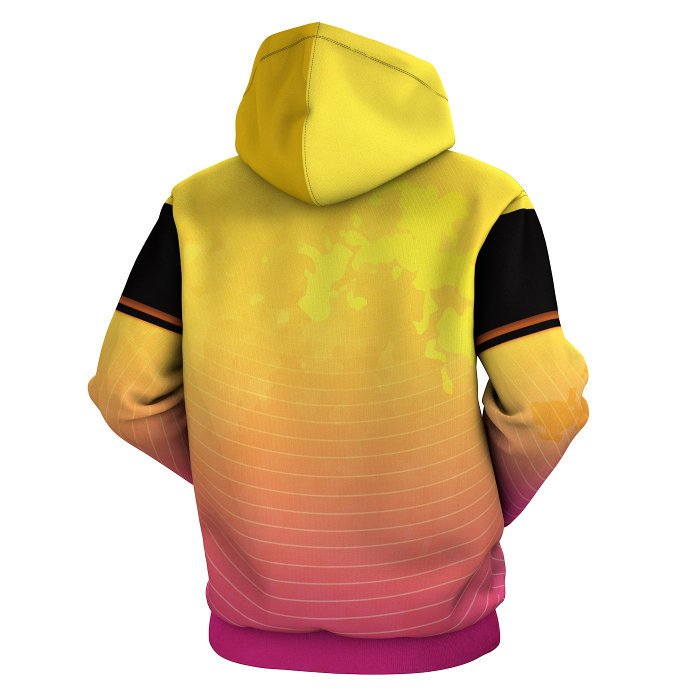 Yellow To Pink Hoodie