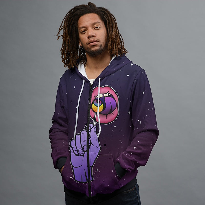 Lolly Poppin' Zip Up Hoodie