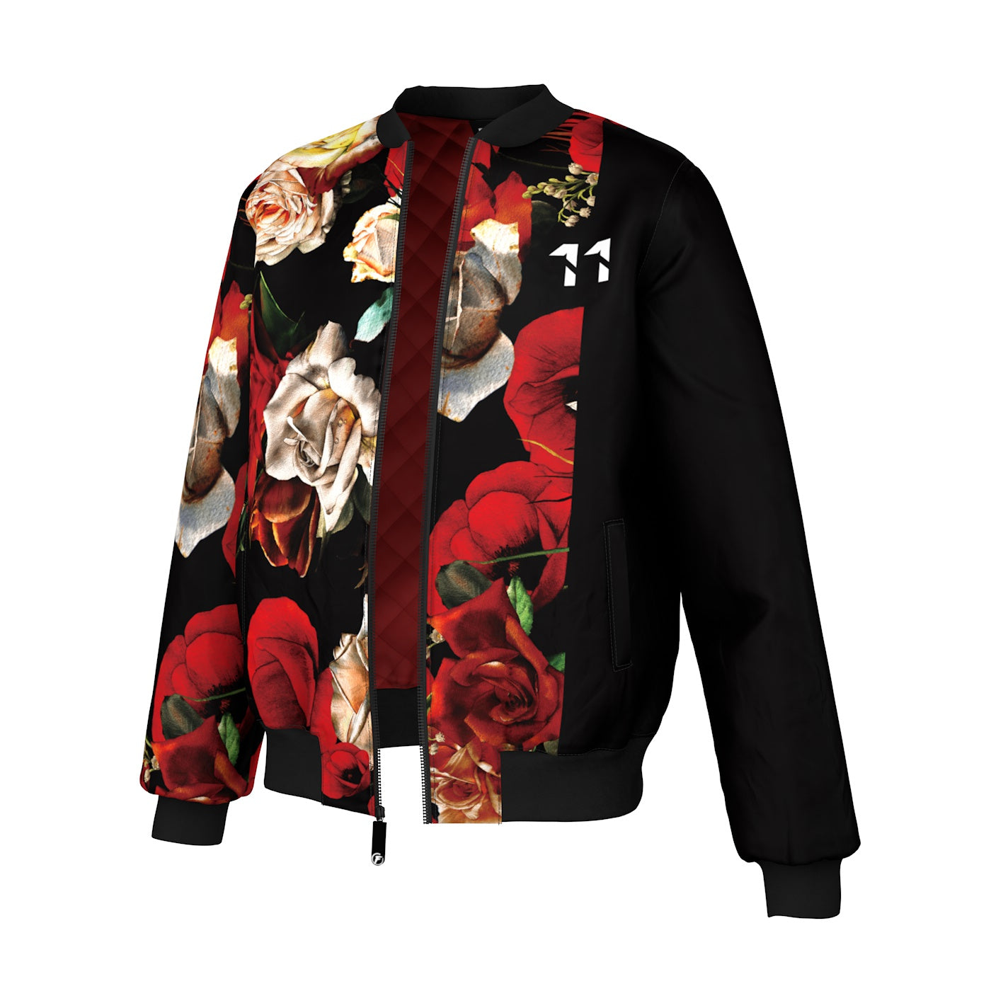 Bomber hotsell jacket flower