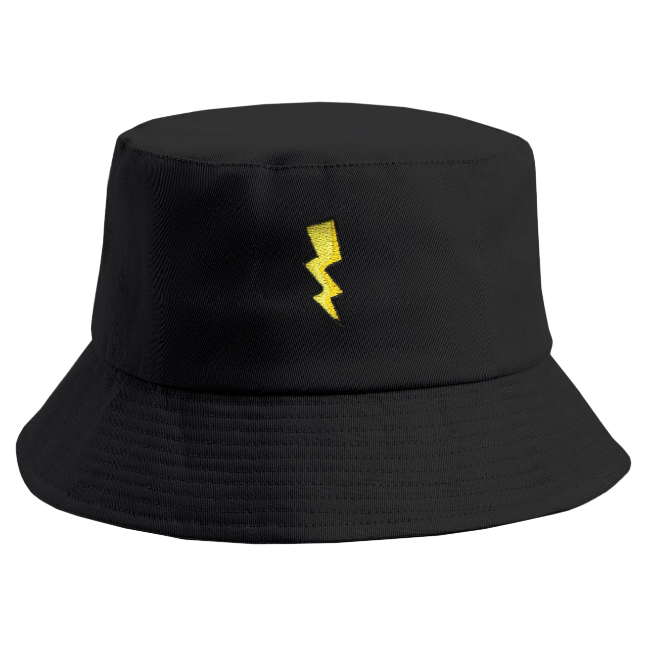 Embroidered Electric Thunder Bucket Hat