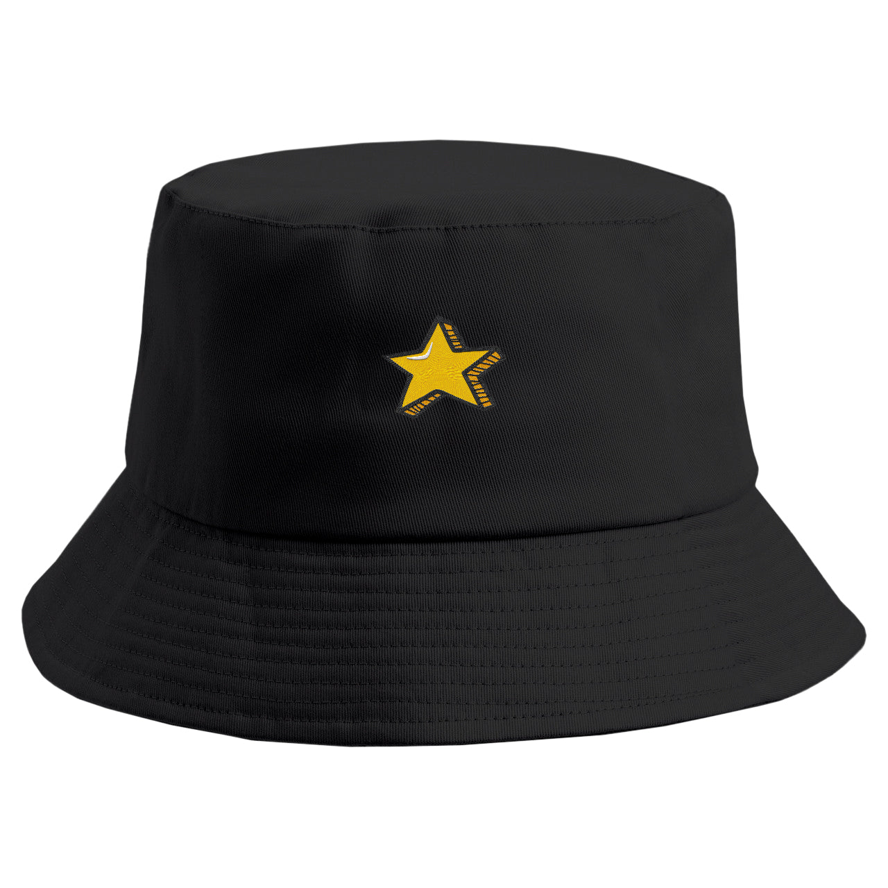 Embroidered Star Bucket Hat
