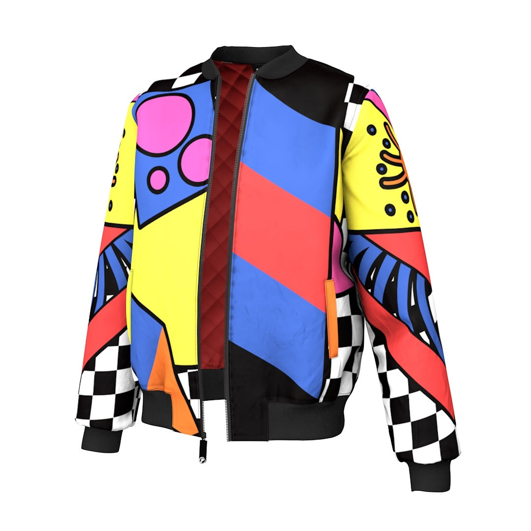 Colorful Bomber Jacket