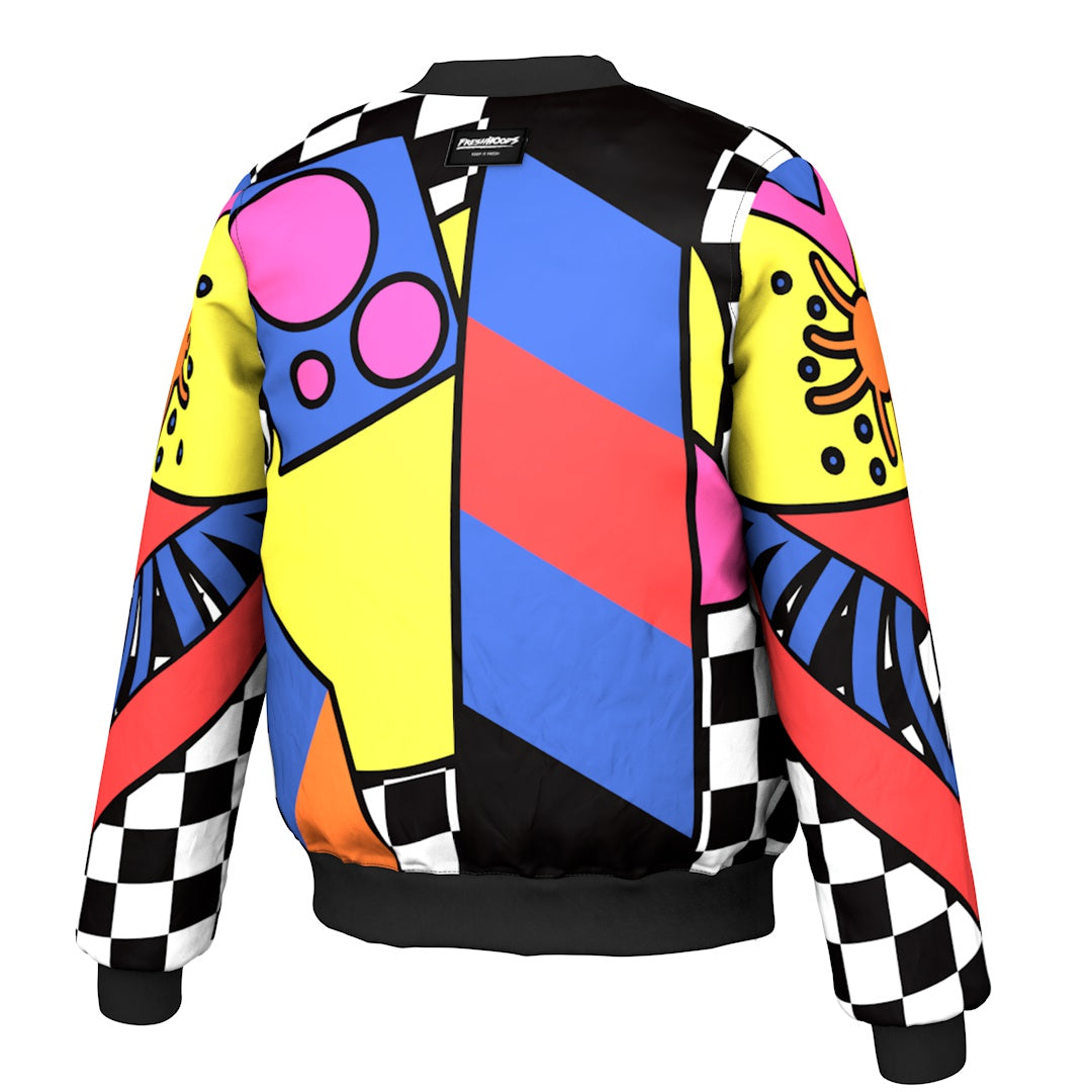 Colorful Bomber Jacket