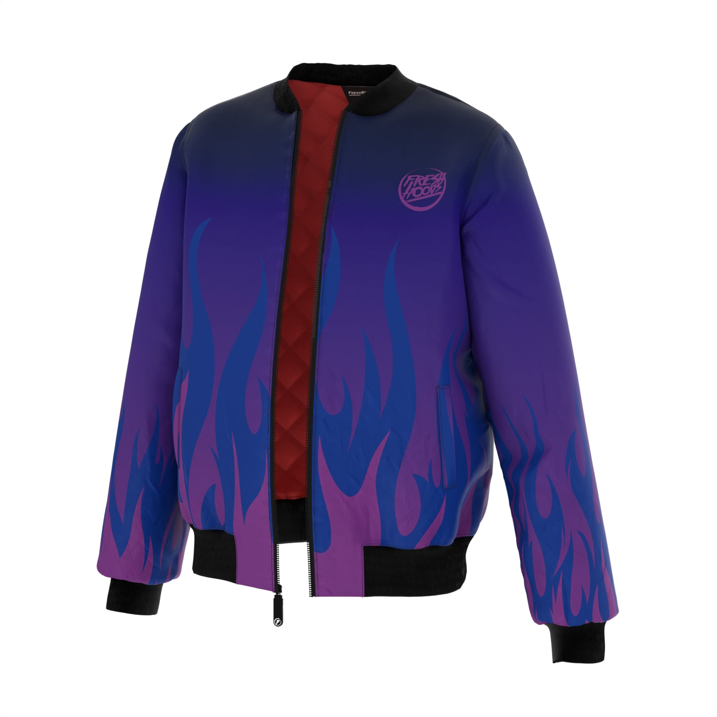Burn In Colors Bomber Jacket