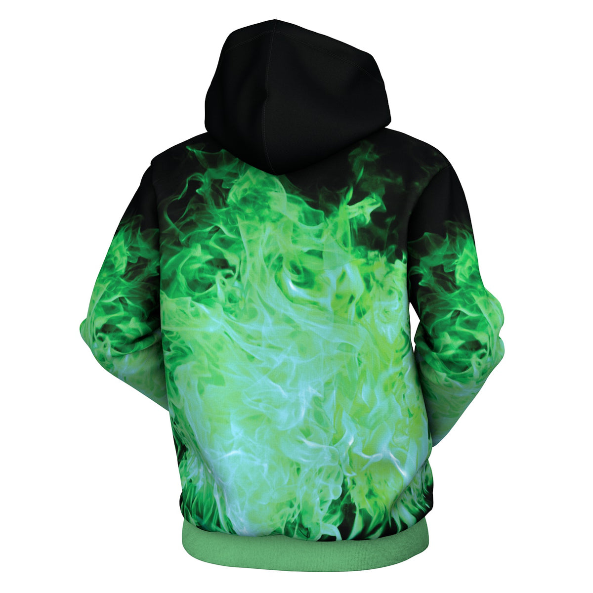 Burning skull hoodie Clearance