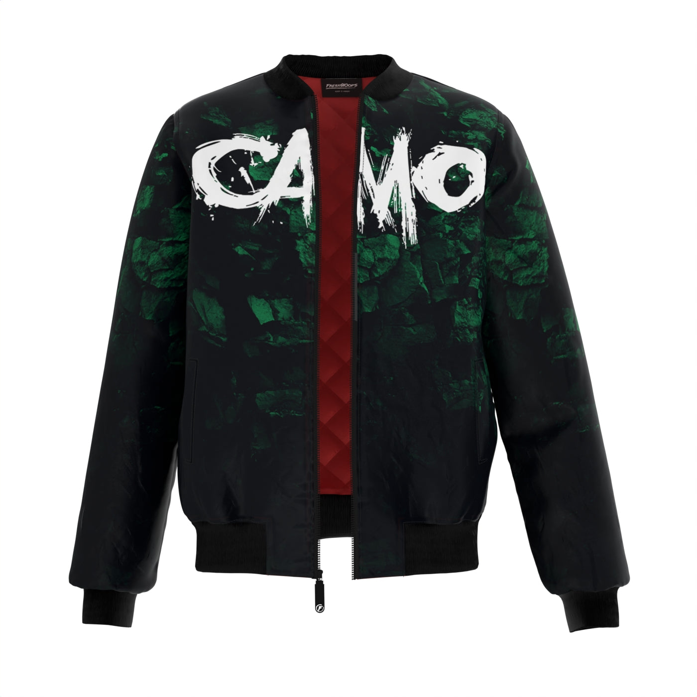 Camo Bomber Jacket