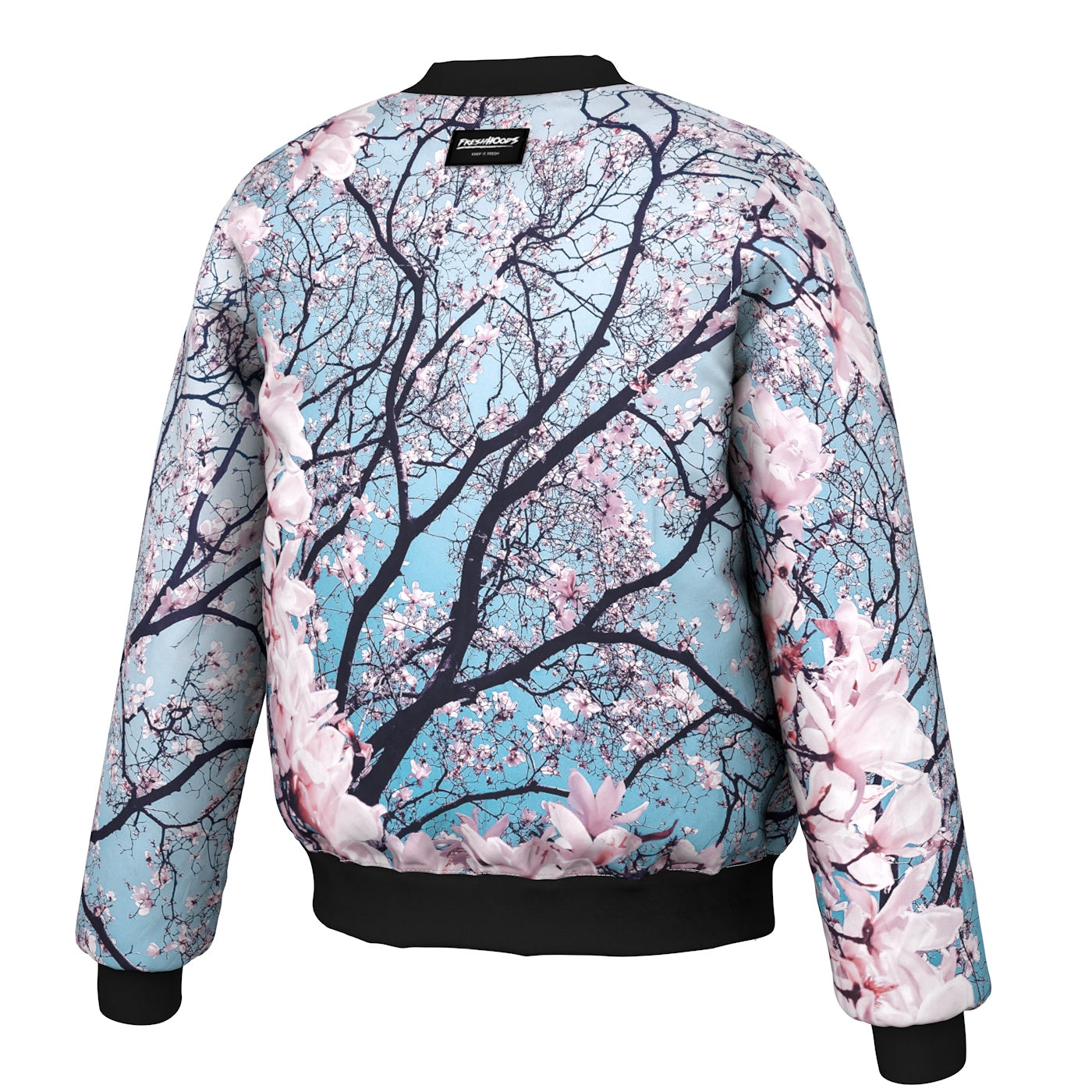 Cherry blossom bomber jacket mens sale