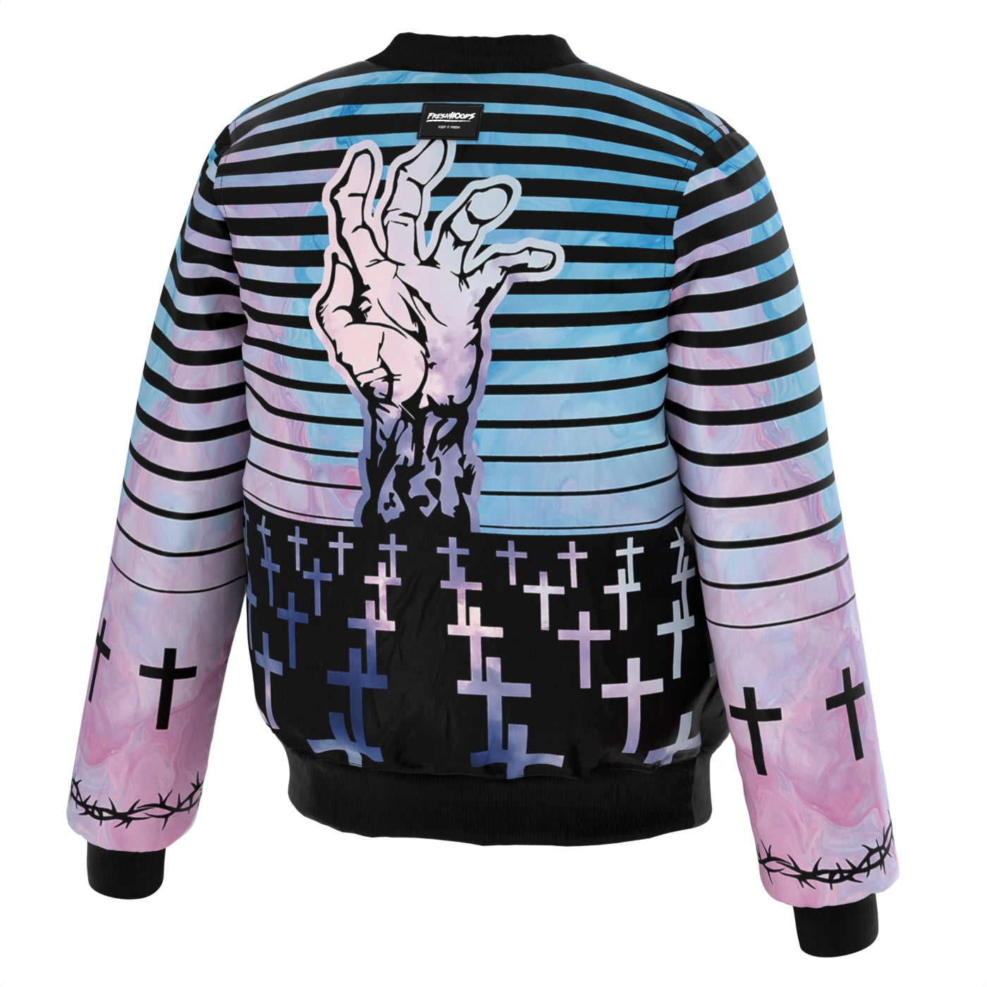 Crosses Bomber Jacket