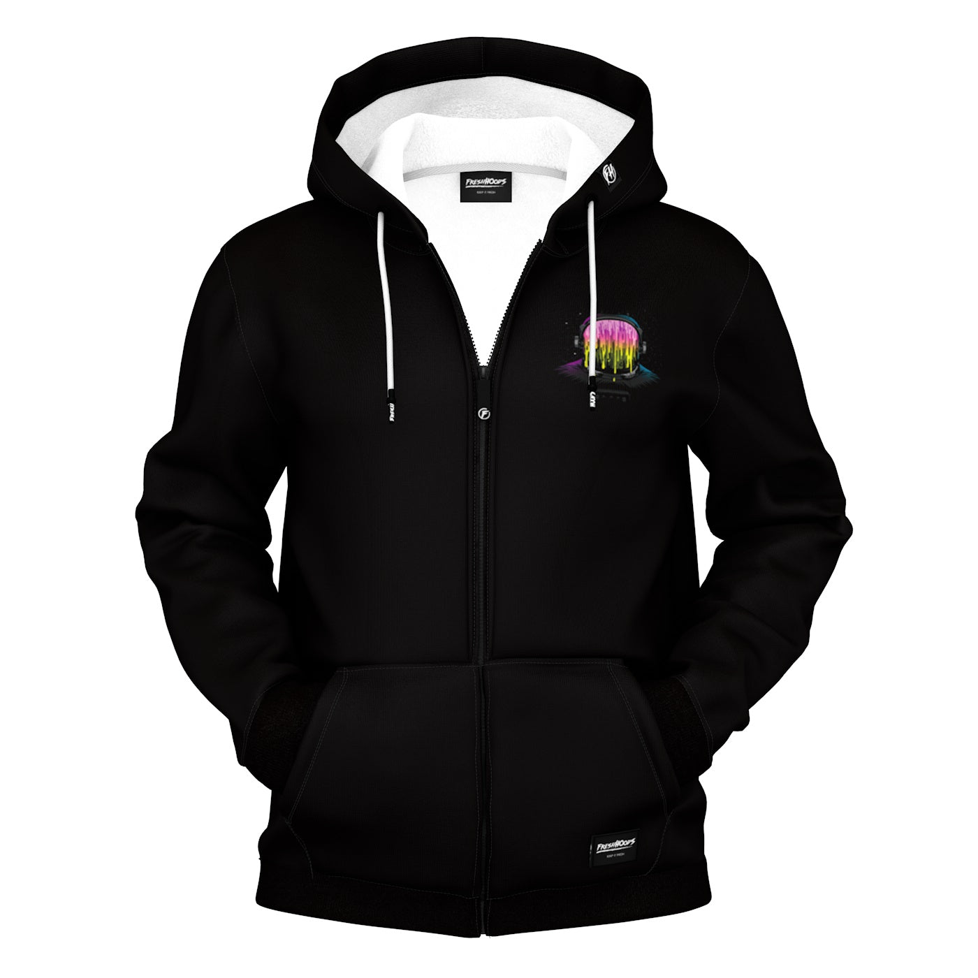 Drippin Out Zip Up Hoodie