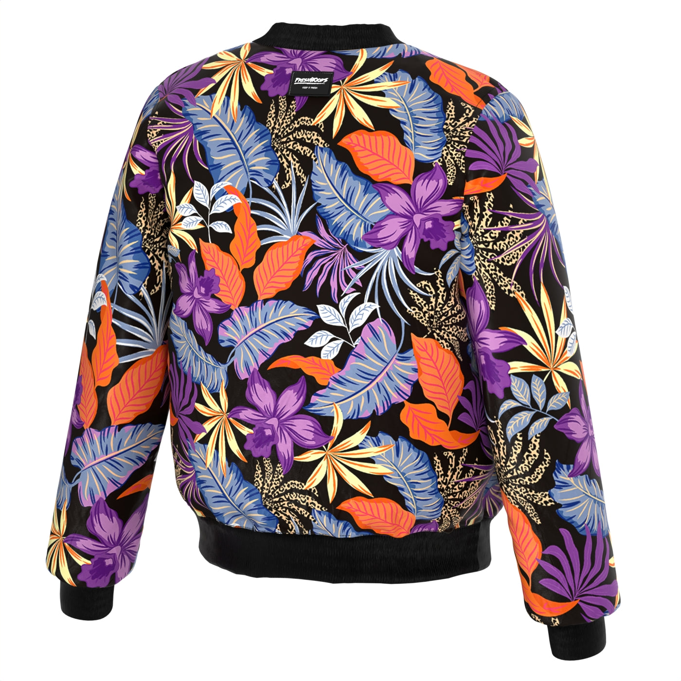 Adidas floral outlet bomber jacket