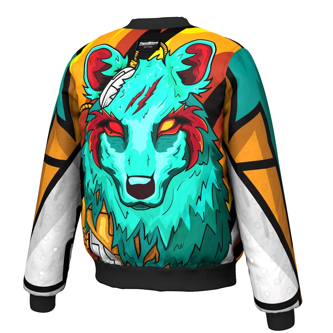 The green 2025 elite wolf hoodie