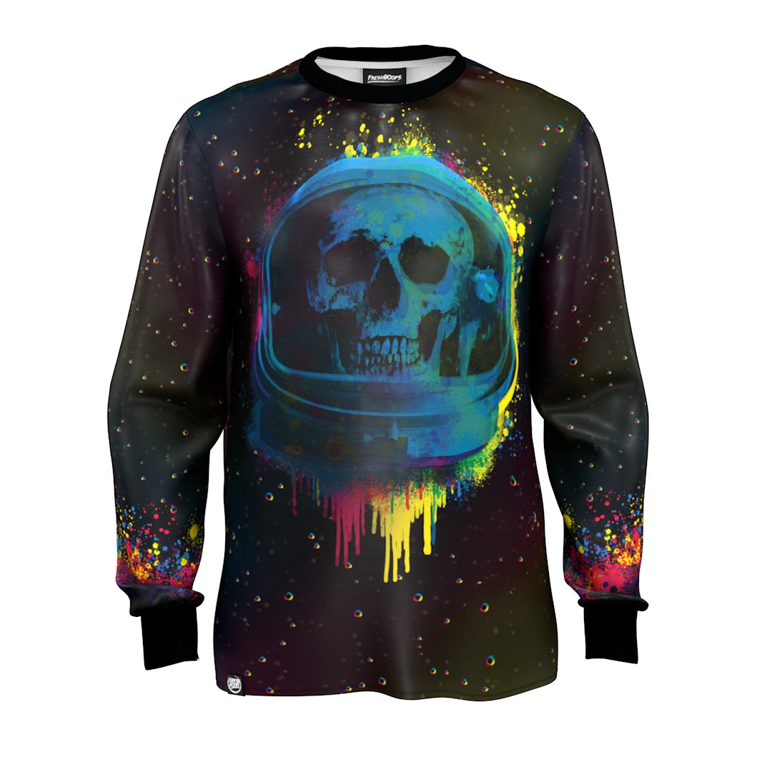 Astro Skull Long Sleeve Shirt