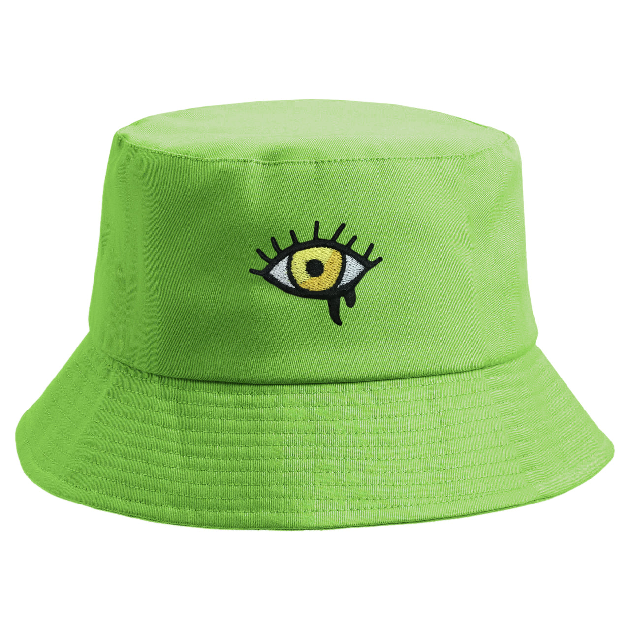 Embroidered Eye Bucket Hat
