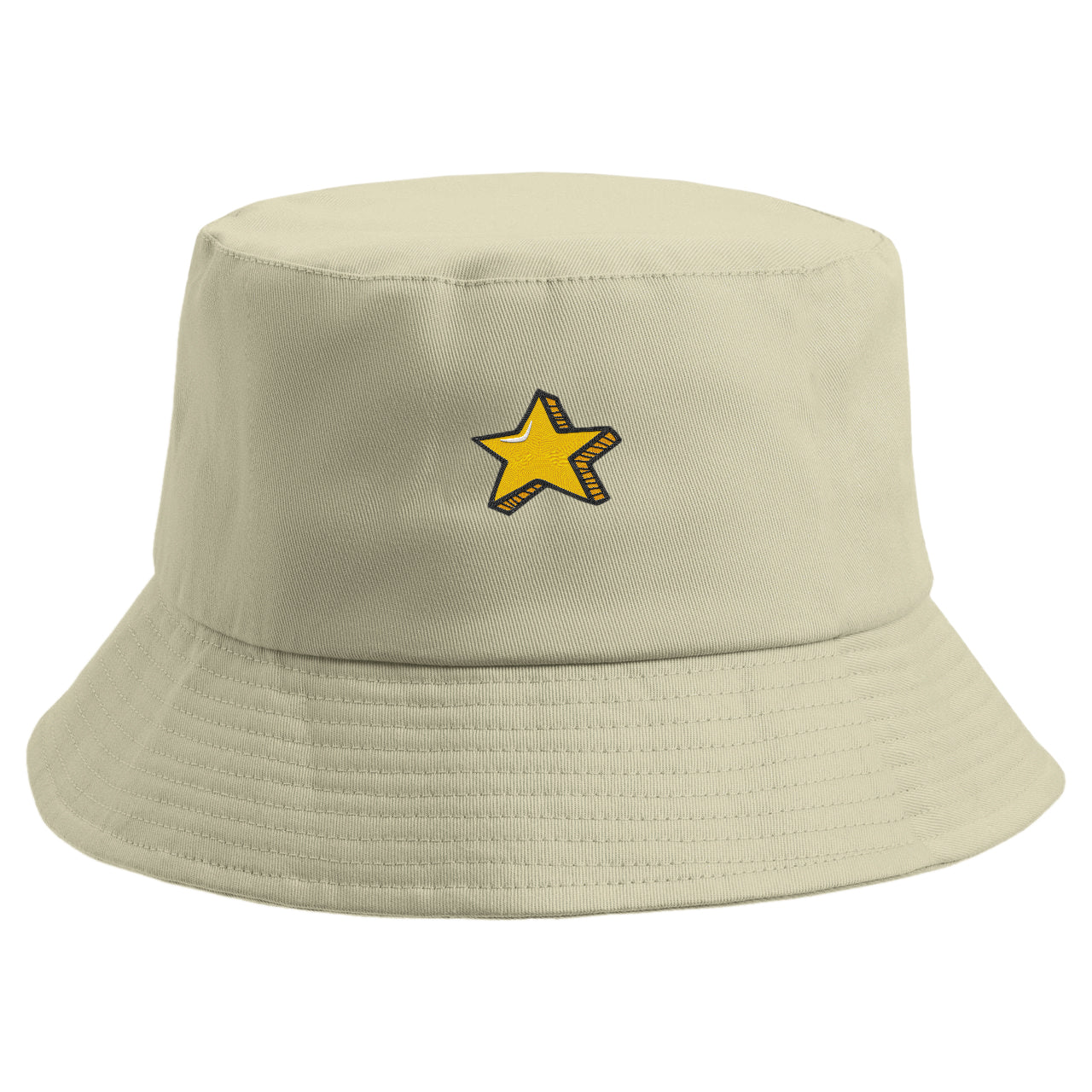 Embroidered Star Bucket Hat