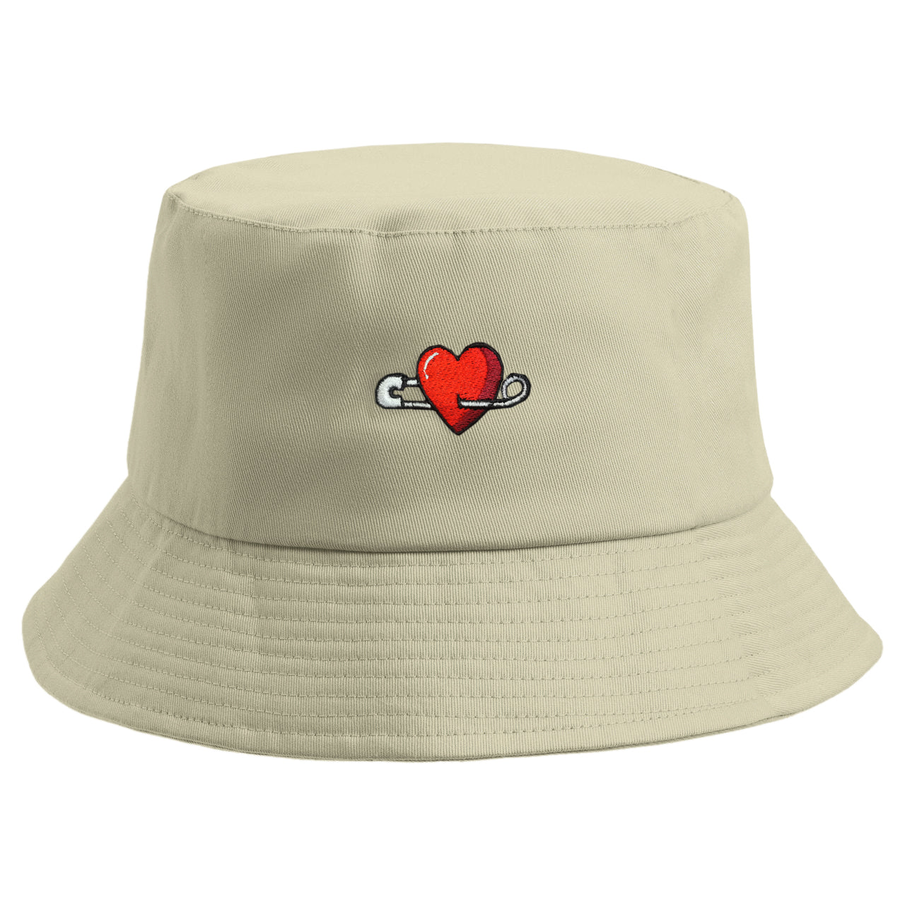 Embroidered My Heart Bucket Hat