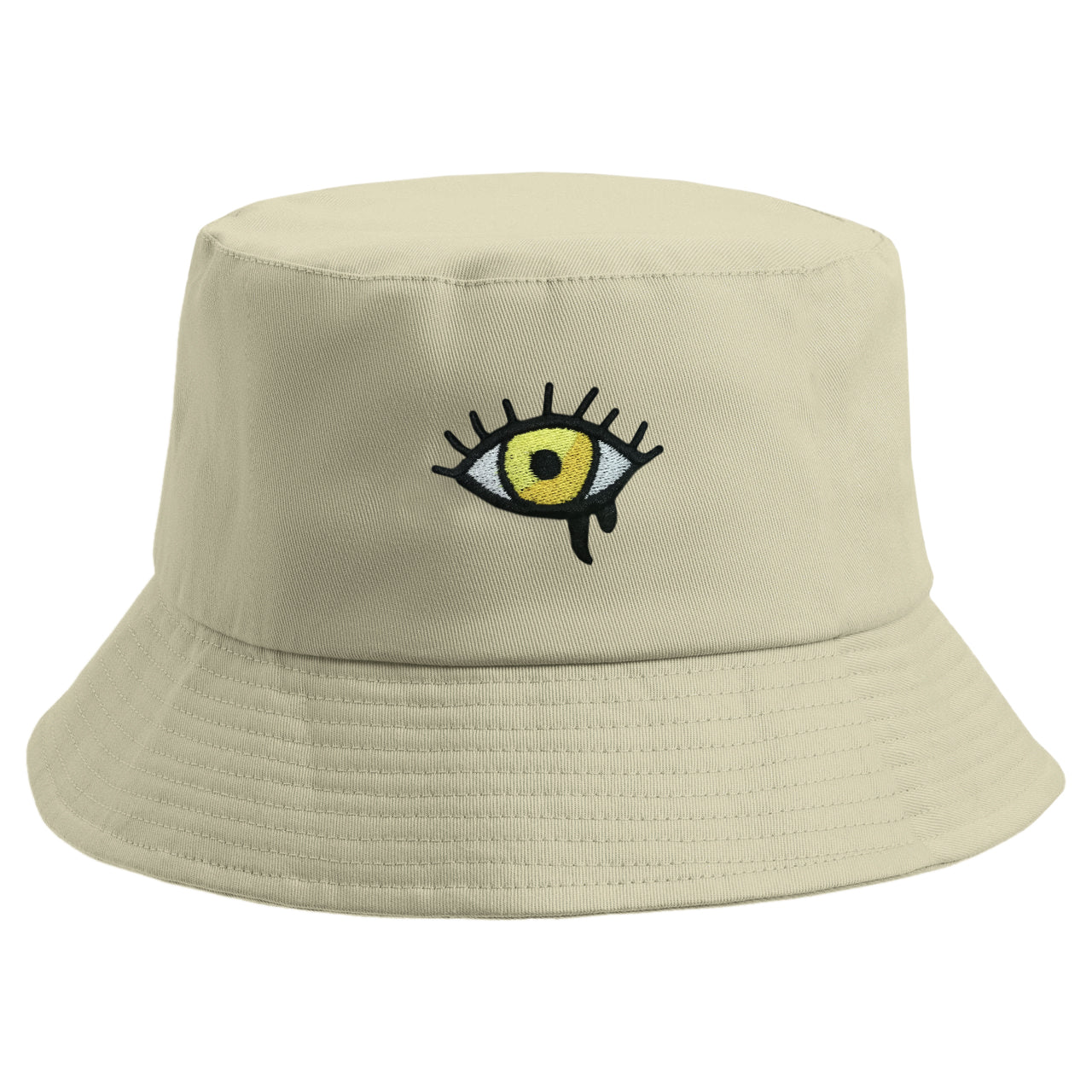 Embroidered Eye Bucket Hat