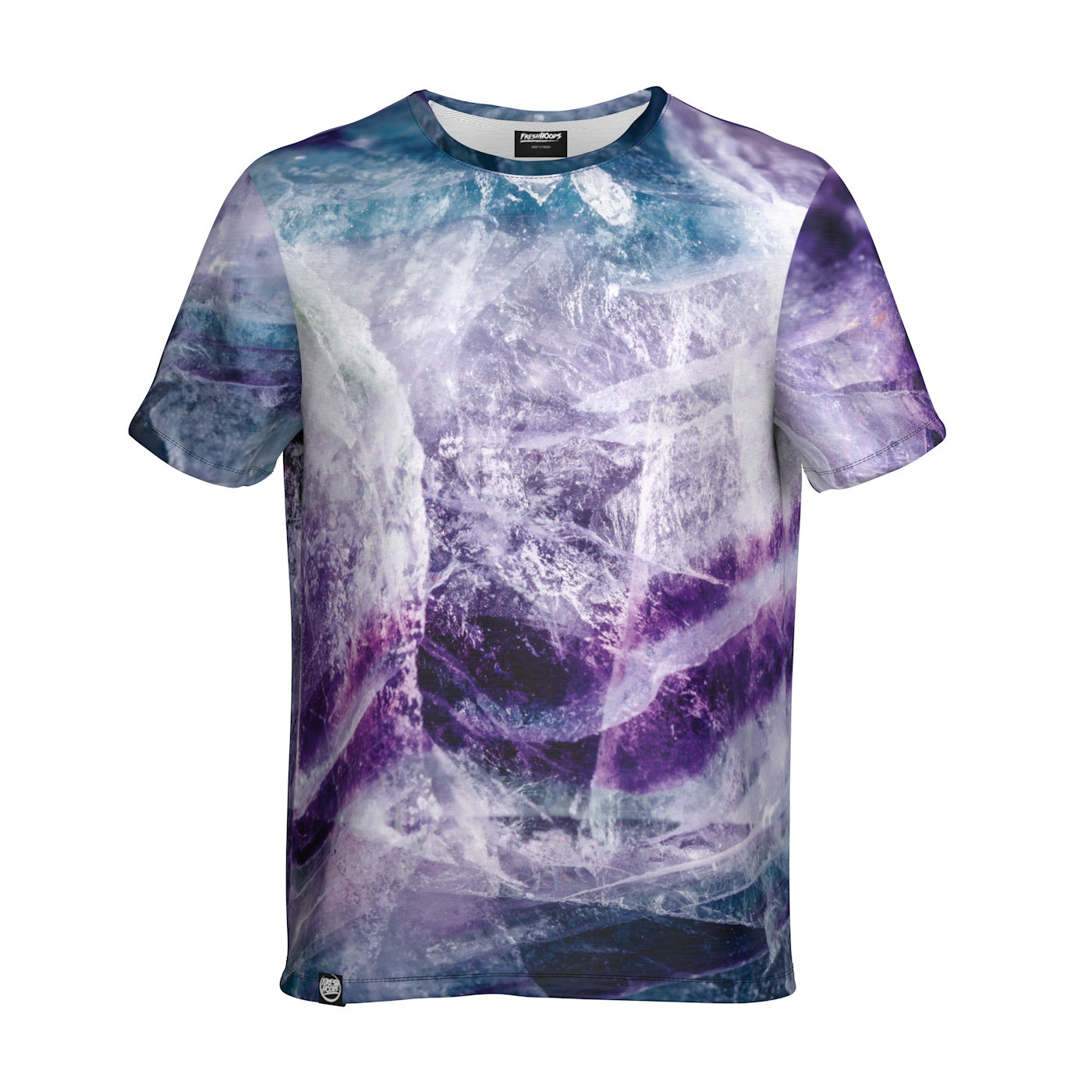 Mineral Stone Fluorite Crystal T-Shirt
