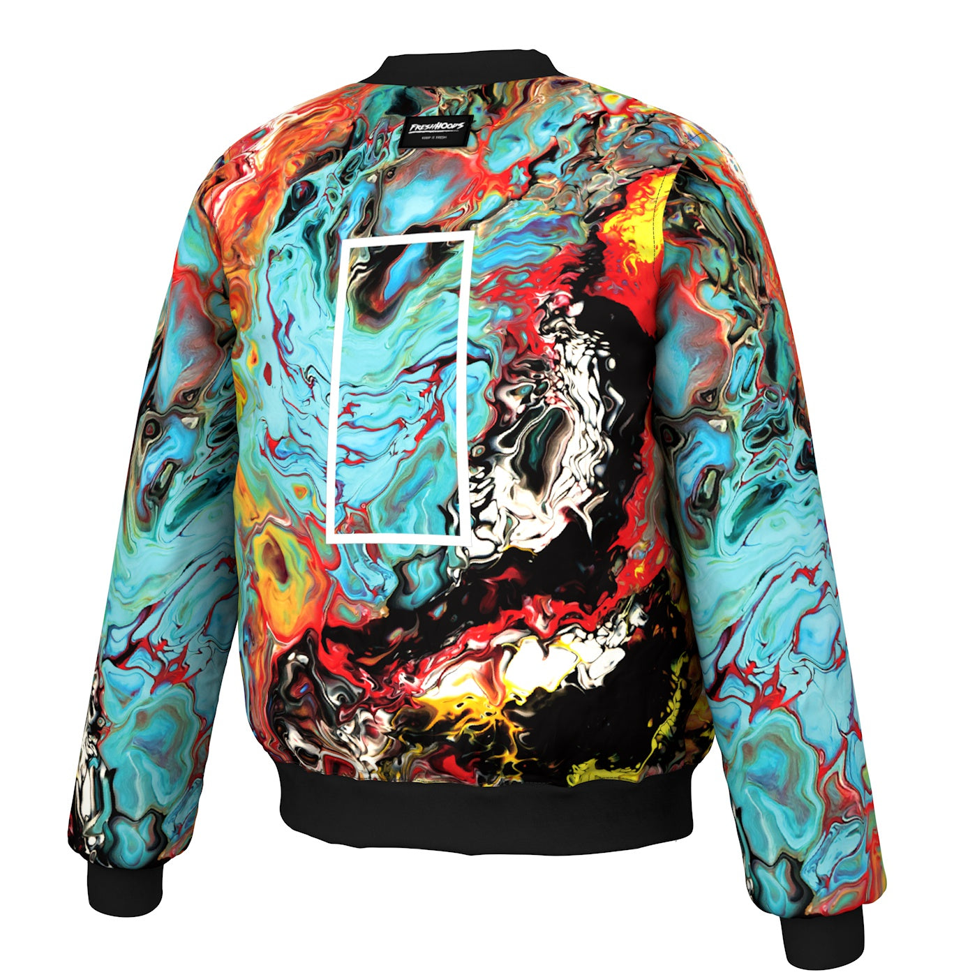 Oil Painting Bomber Jacket