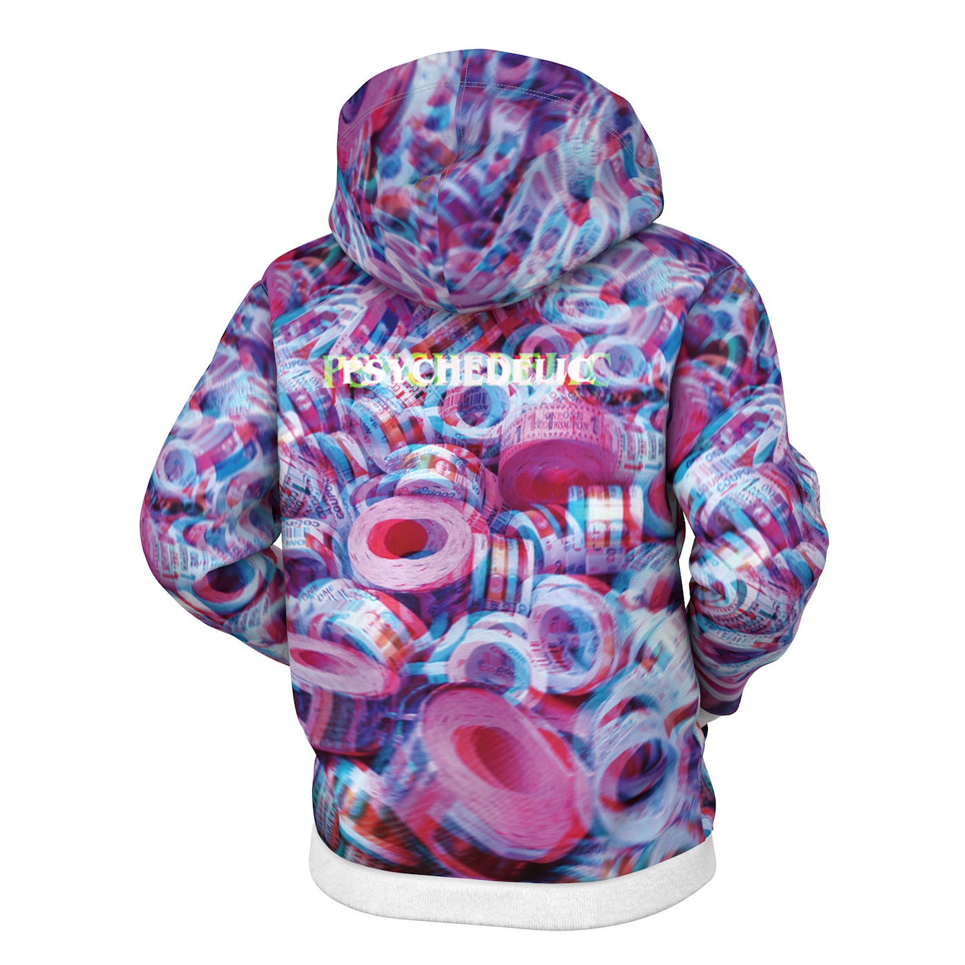 Psychedelic Zip Up Hoodie