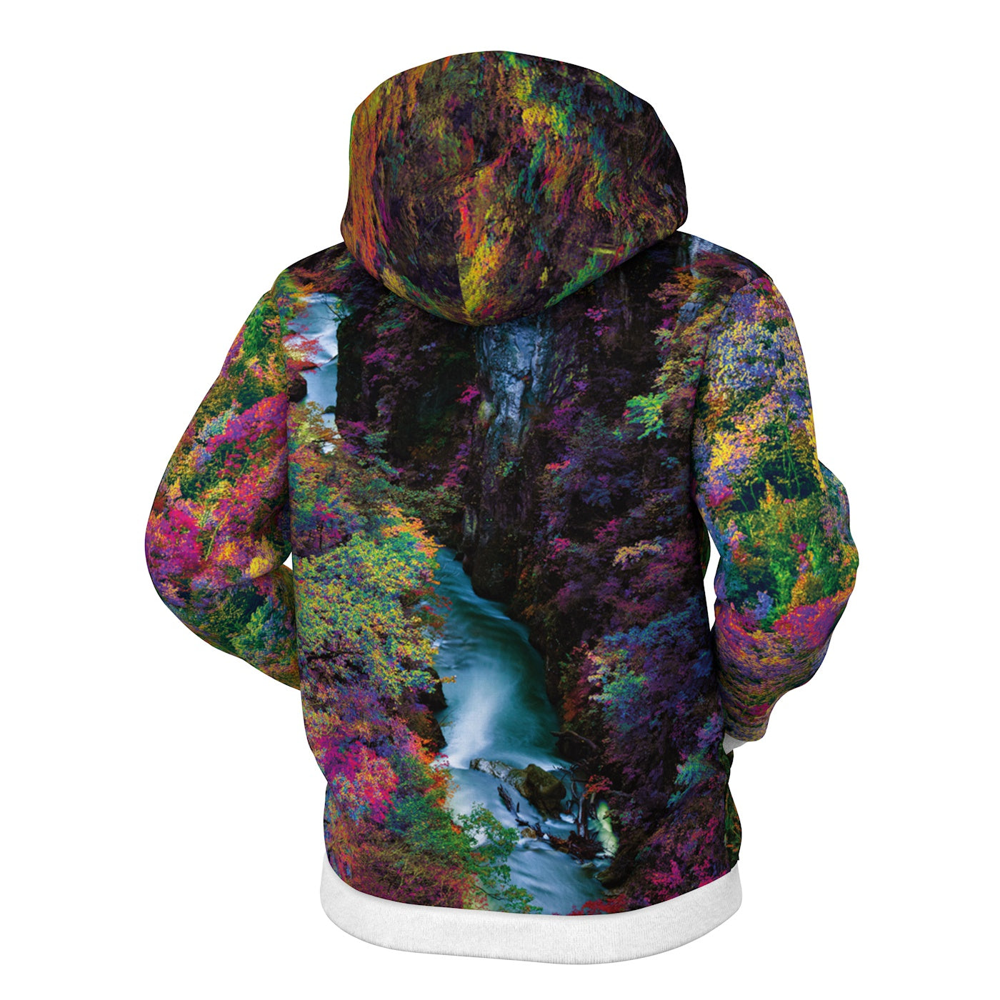 Psychedelic zip hot sale up hoodies