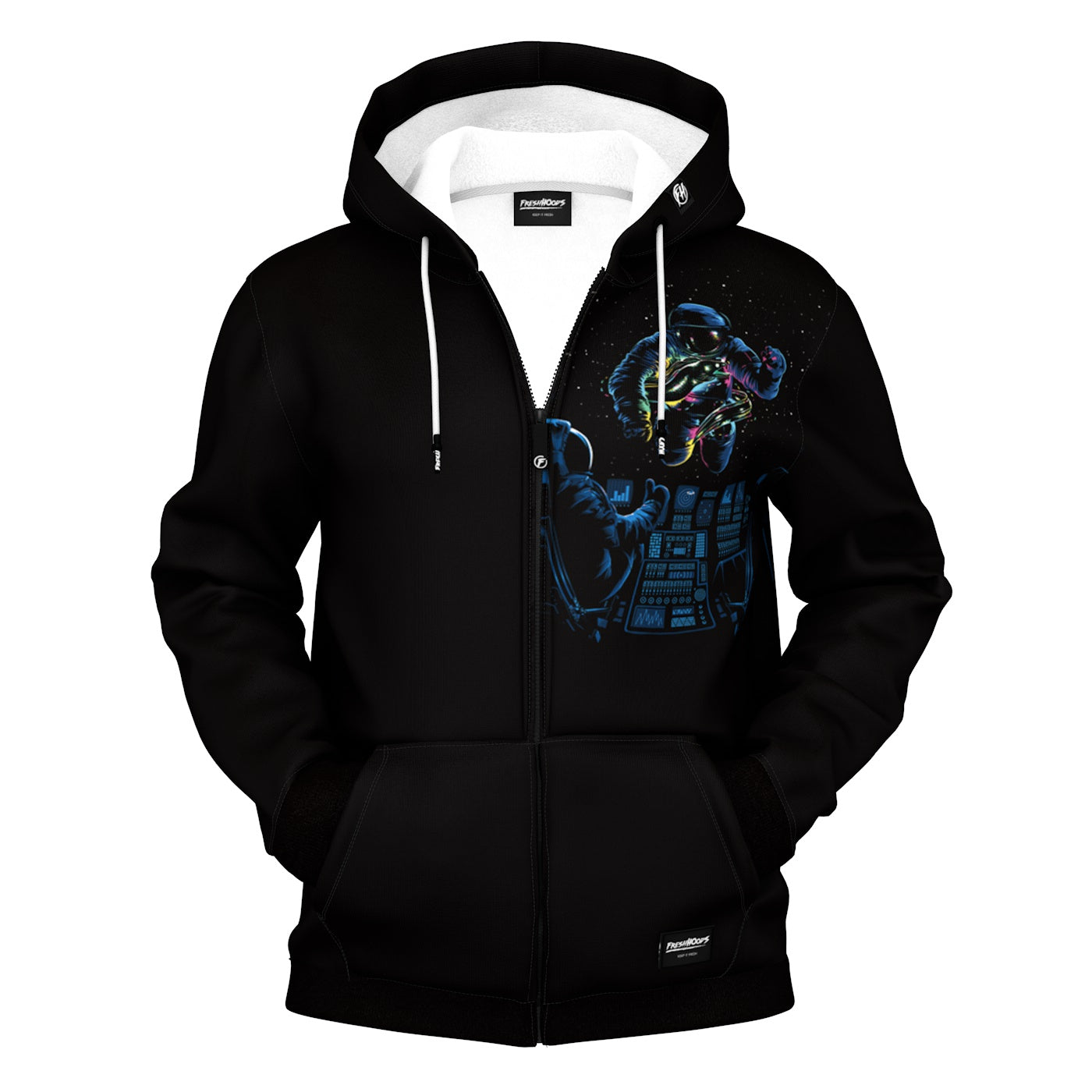 Spaceel Zip Up Hoodie