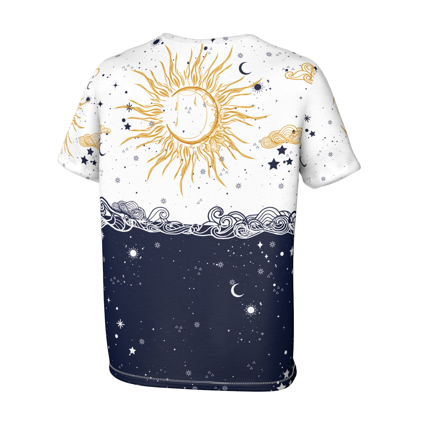 Vær tilfreds Faktura Tilføj til Sun And Moon T-Shirt