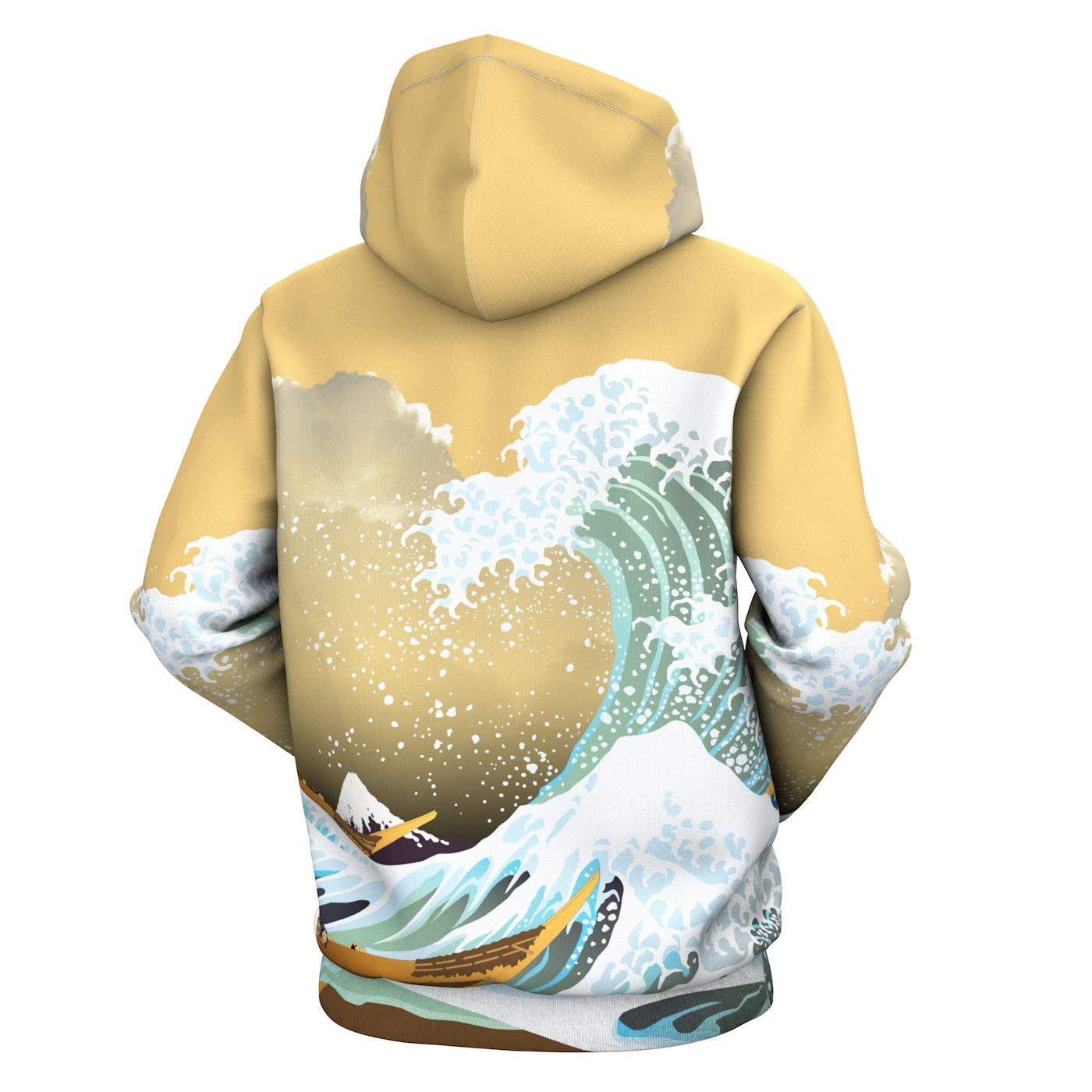 The great wave off kanagawa hoodie sale