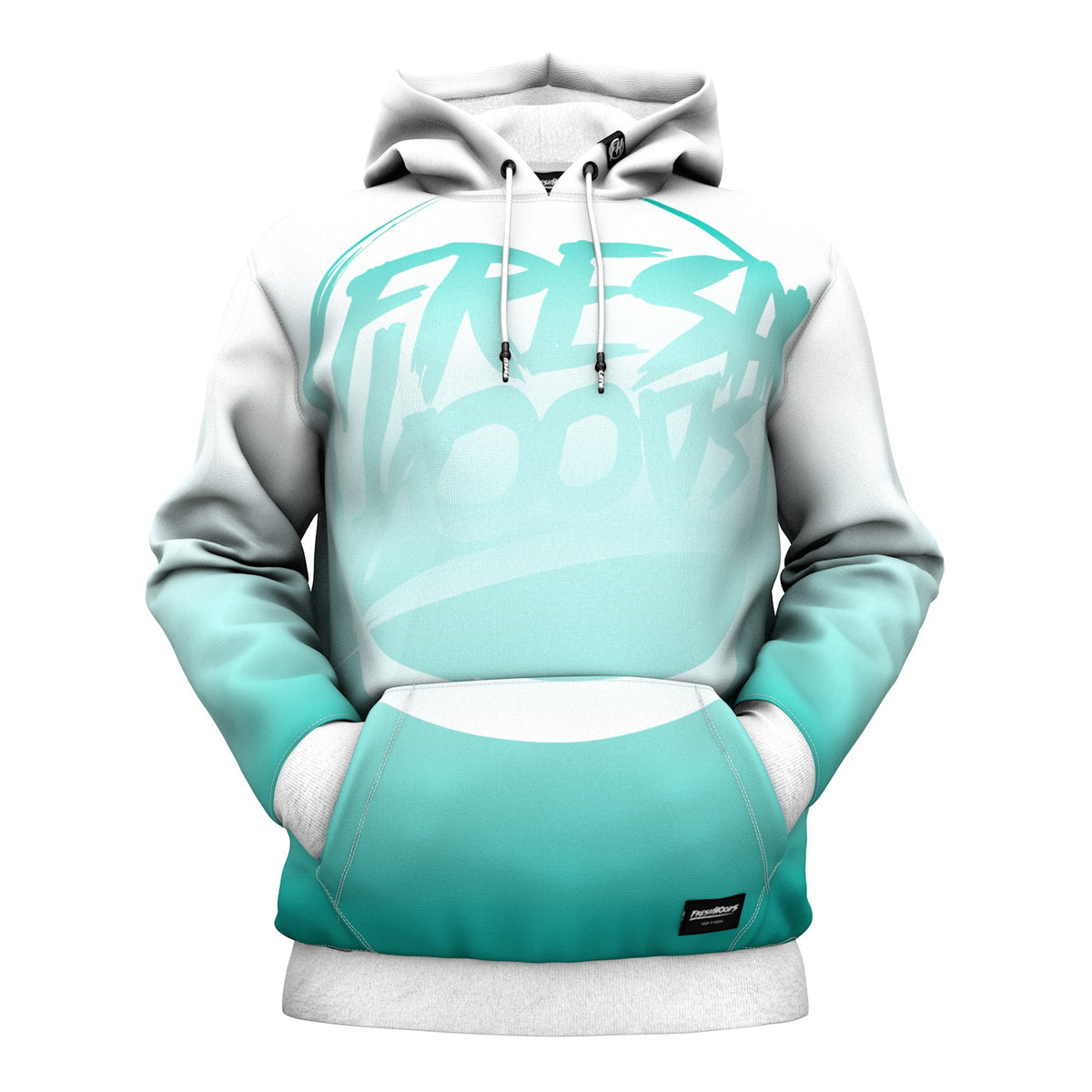 Throwback Heartthrob Hoodie in Sky main image 0