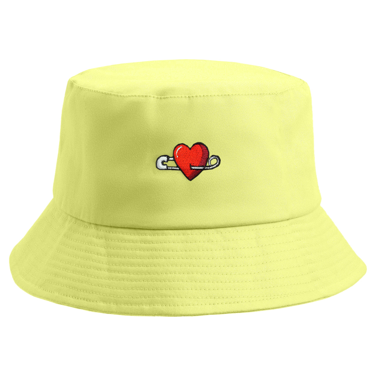 Embroidered My Heart Bucket Hat