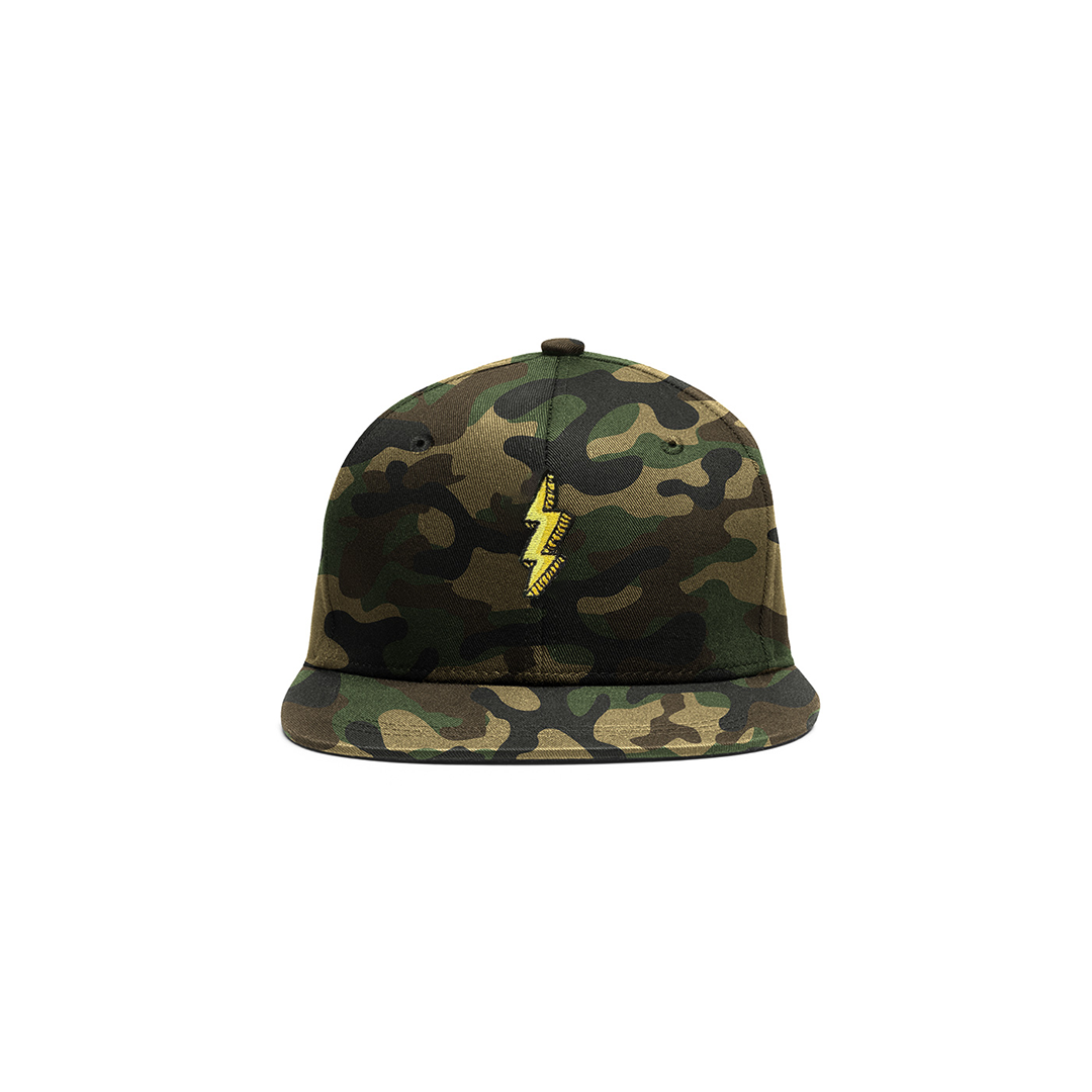 Embroidered Electric Thunder Cap