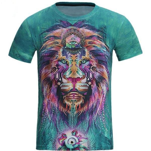 African Lion Unisex T-Shirt