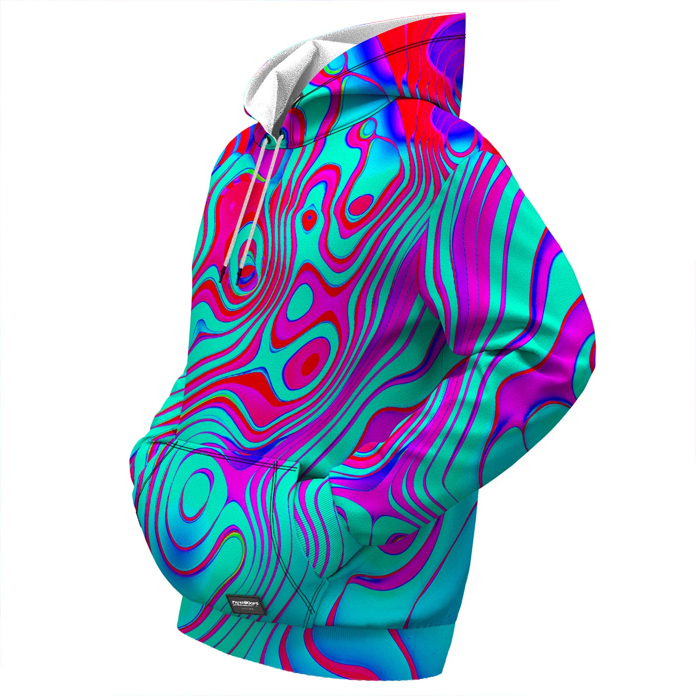 Rainbow Swirl Unisex Hoodie, paint swirl, hoodies, vortex, mens hoodies, women fashion hoodies, custom hoodie, cute hoodie, sweatshirts, gifts