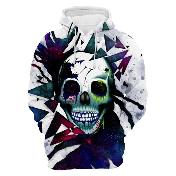 Artists Skull Hoodie